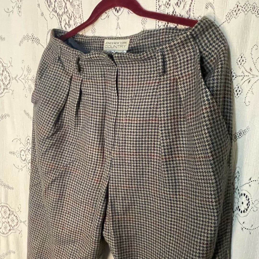 Jones New York: vintage wool trousers - Thumbnail 3