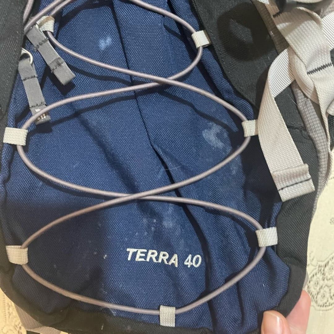 The North Face: vintage 90s Terra 40 Blue Hiking Backpack - Thumbnail 9