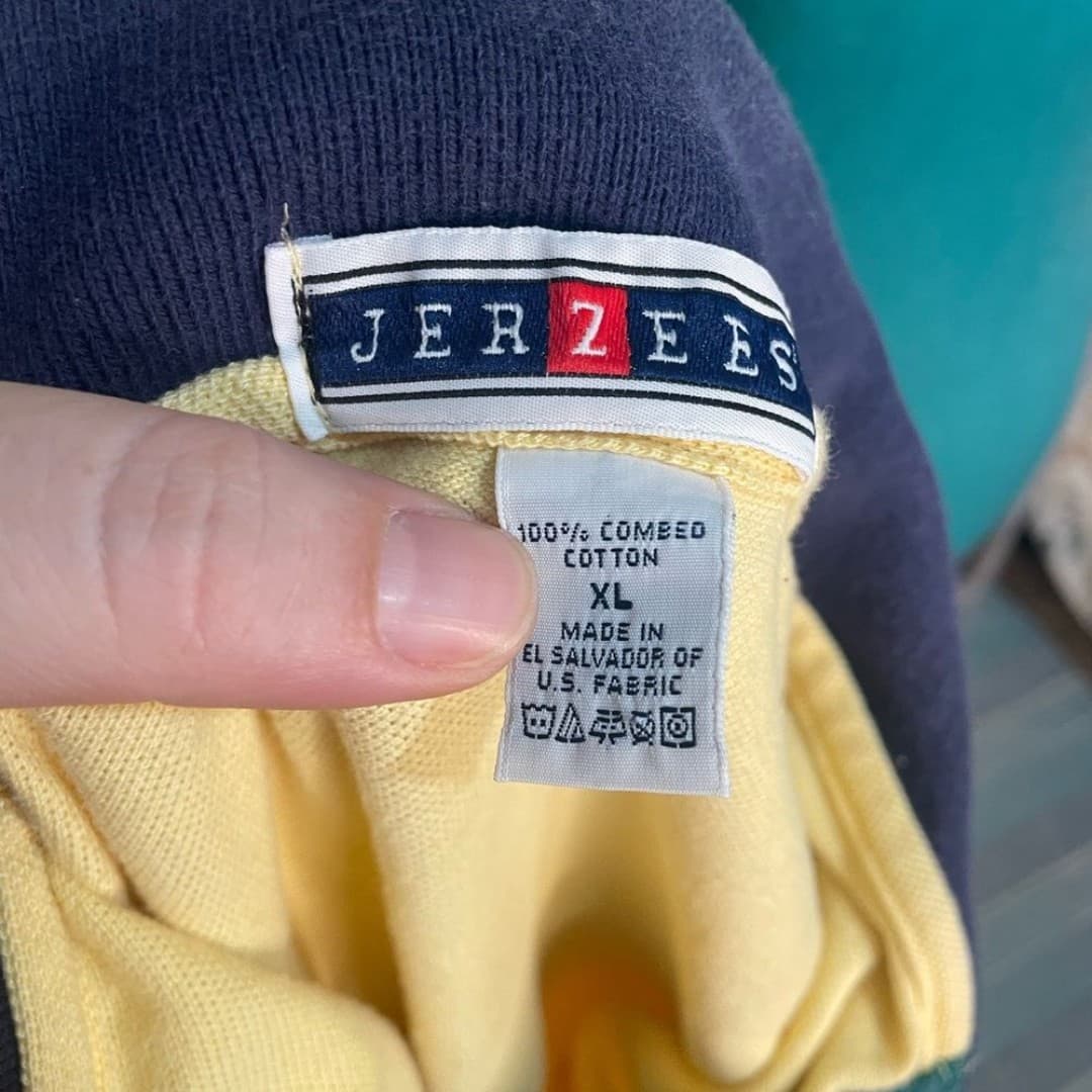 Jerzees: vintage 90s Faith polo - Thumbnail 6