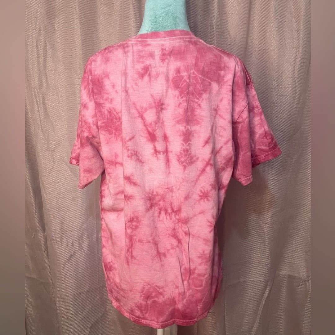 Gildan: tie dyed melting skull shirt - Thumbnail 3