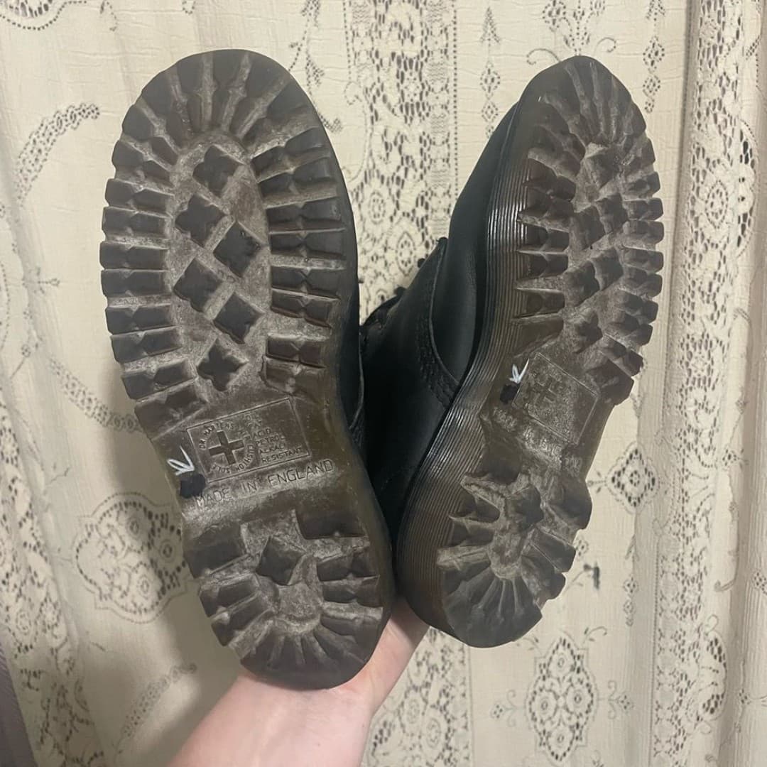 Dr. Martens: black 1460 leather boots - Thumbnail 6