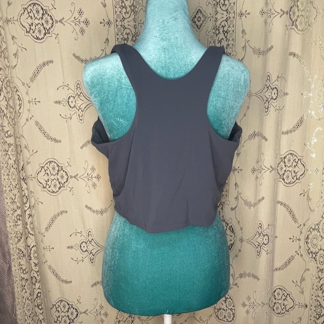 Avia: crop top with built in sports bra - Thumbnail 4