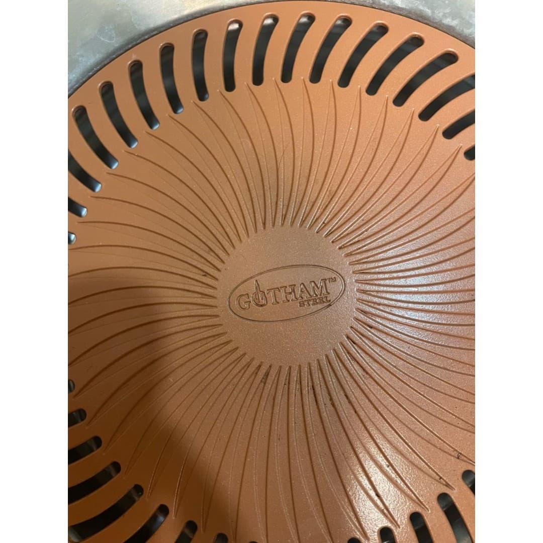 Gotham Steel Non-Stick Smokeless Stovetop Gril - Thumbnail 2
