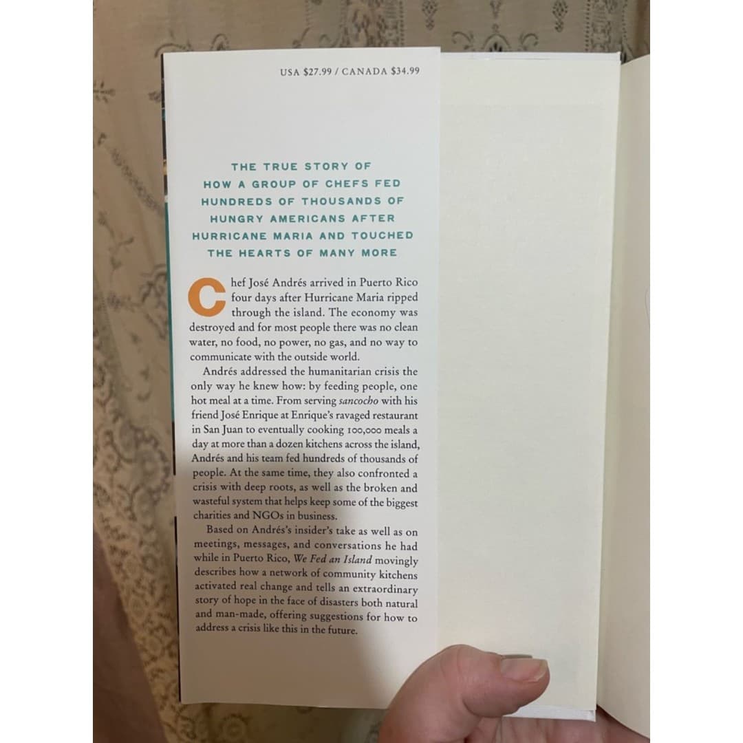 We Fed an Island by José Andrés - Teal Cover - Thumbnail 3