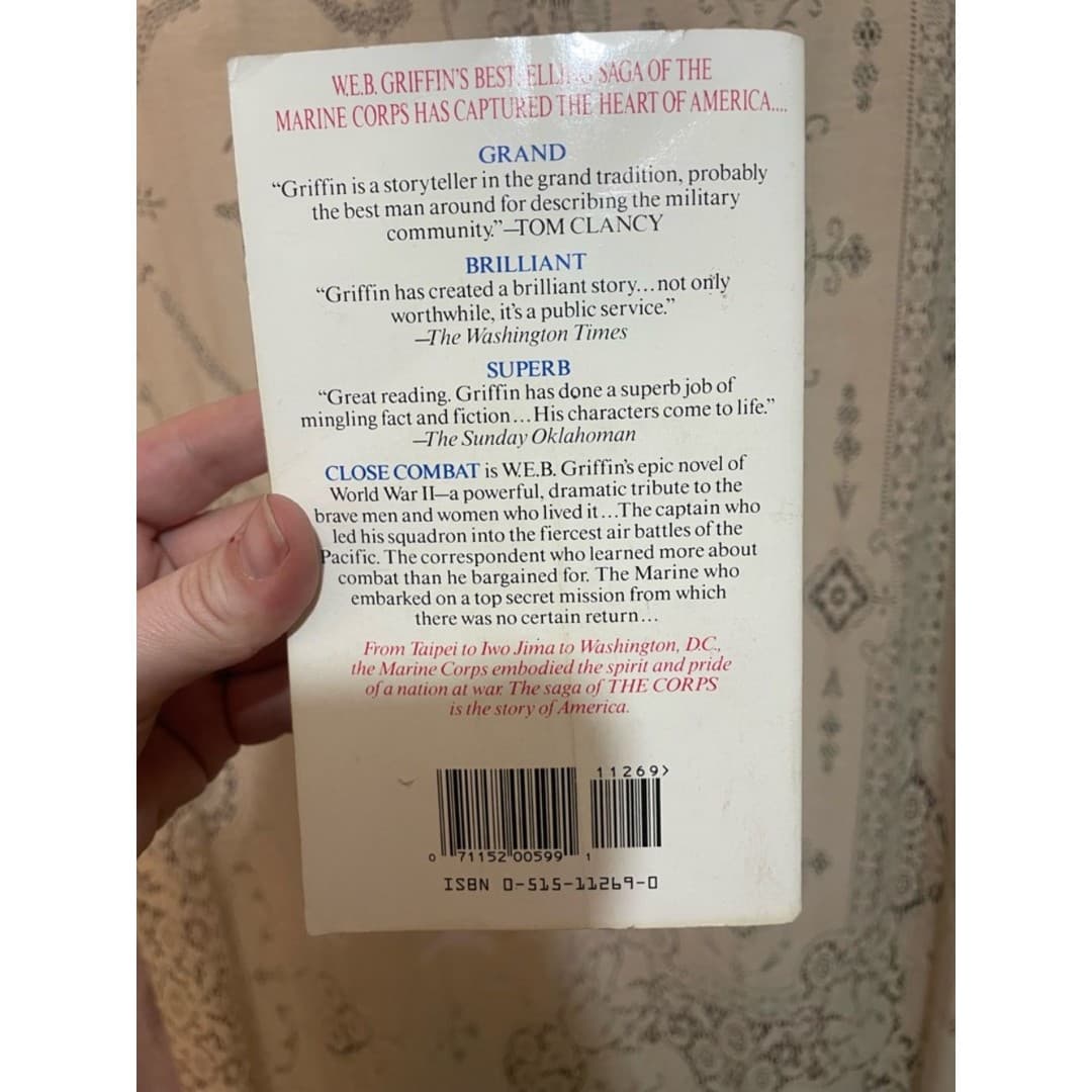 Close Combat - White Cover (Gold & Red Accents) - Thumbnail 2