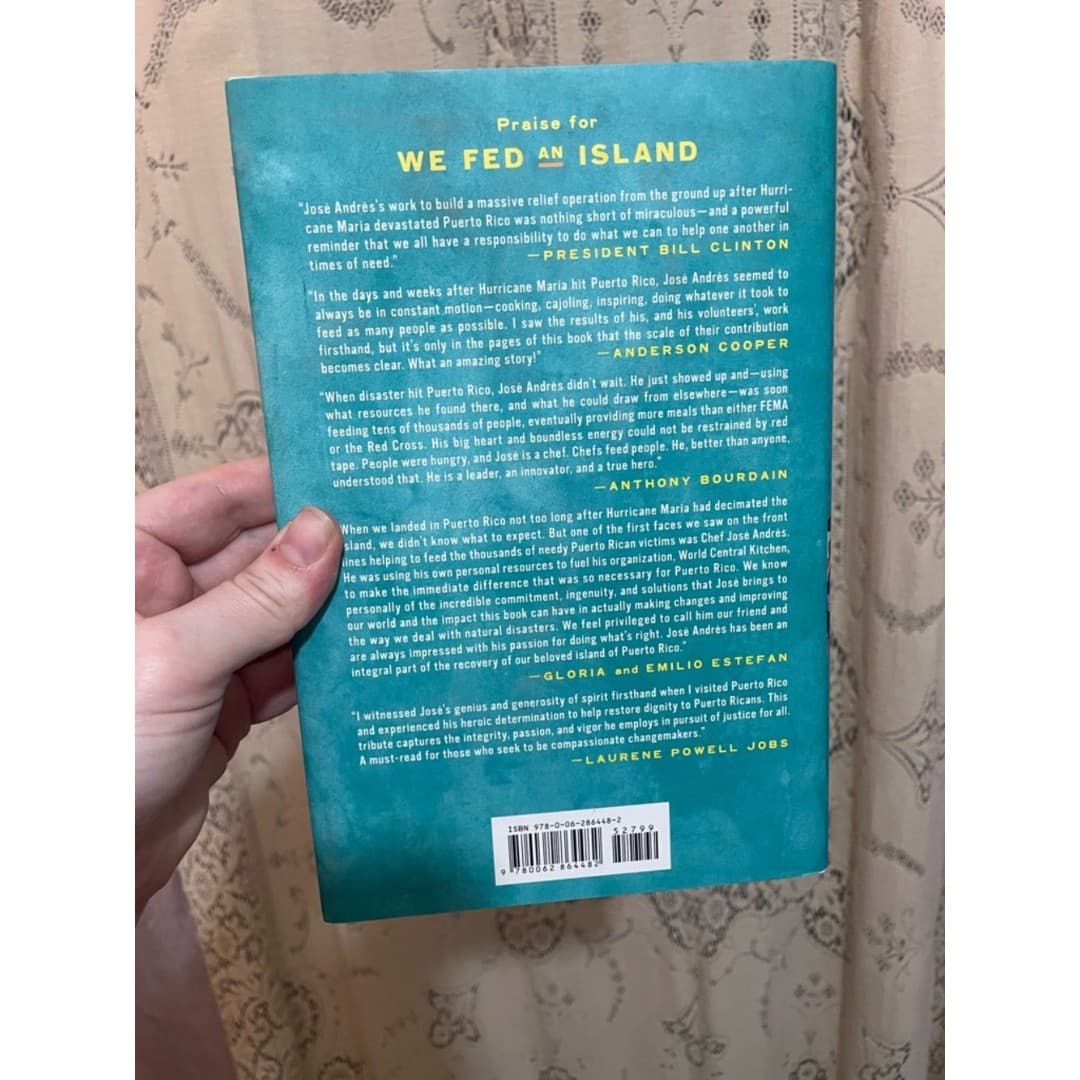 We Fed an Island by José Andrés - Teal Cover - Thumbnail 2