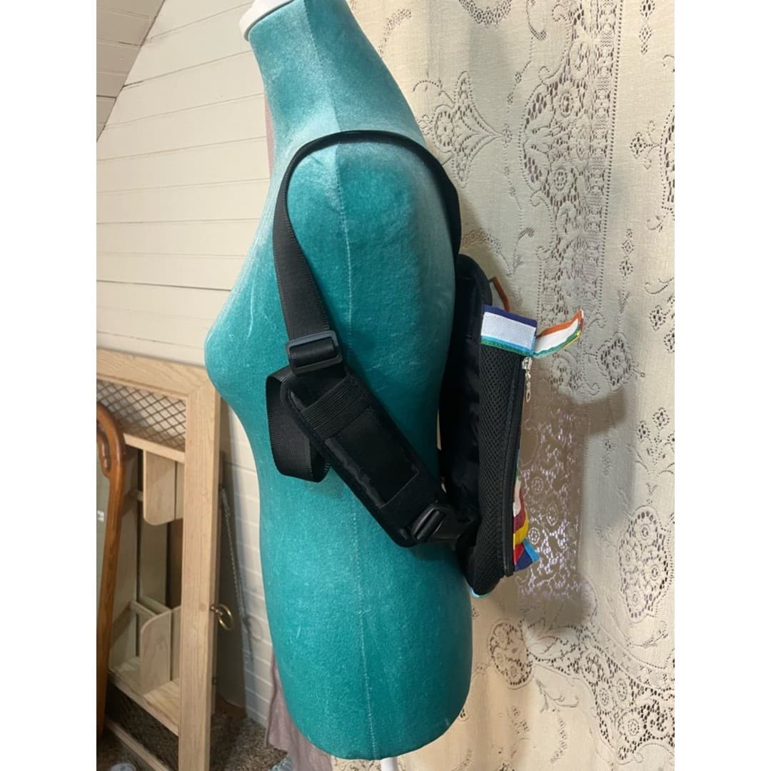 Pet Striped Multi-Color Carrier - Thumbnail 6