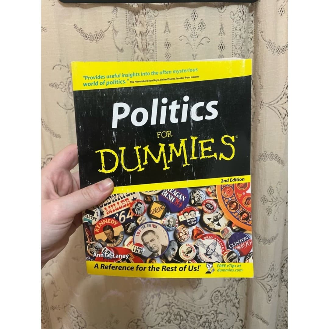 Politics Made Simple - Yellow & Teal Dummies Book - Image 1