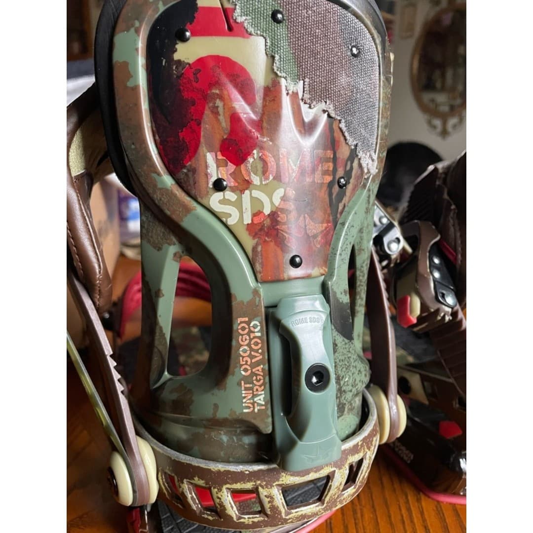 Rome targa 2010 new men’s L/XL snowboard binding - Thumbnail 4