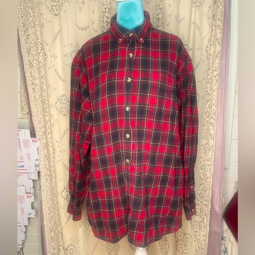Red head brand co: vintage red flannel - Image 1