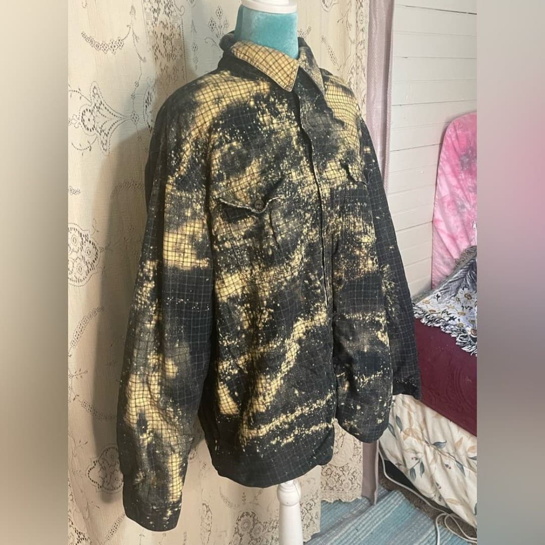 Covington: upcycled fleece lined flannel - Thumbnail 3