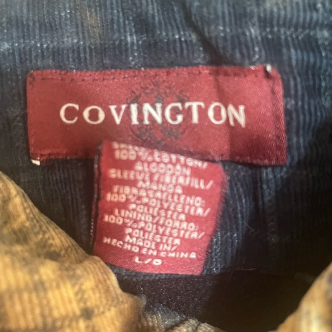 Covington: upcycled fleece lined flannel - Thumbnail 6