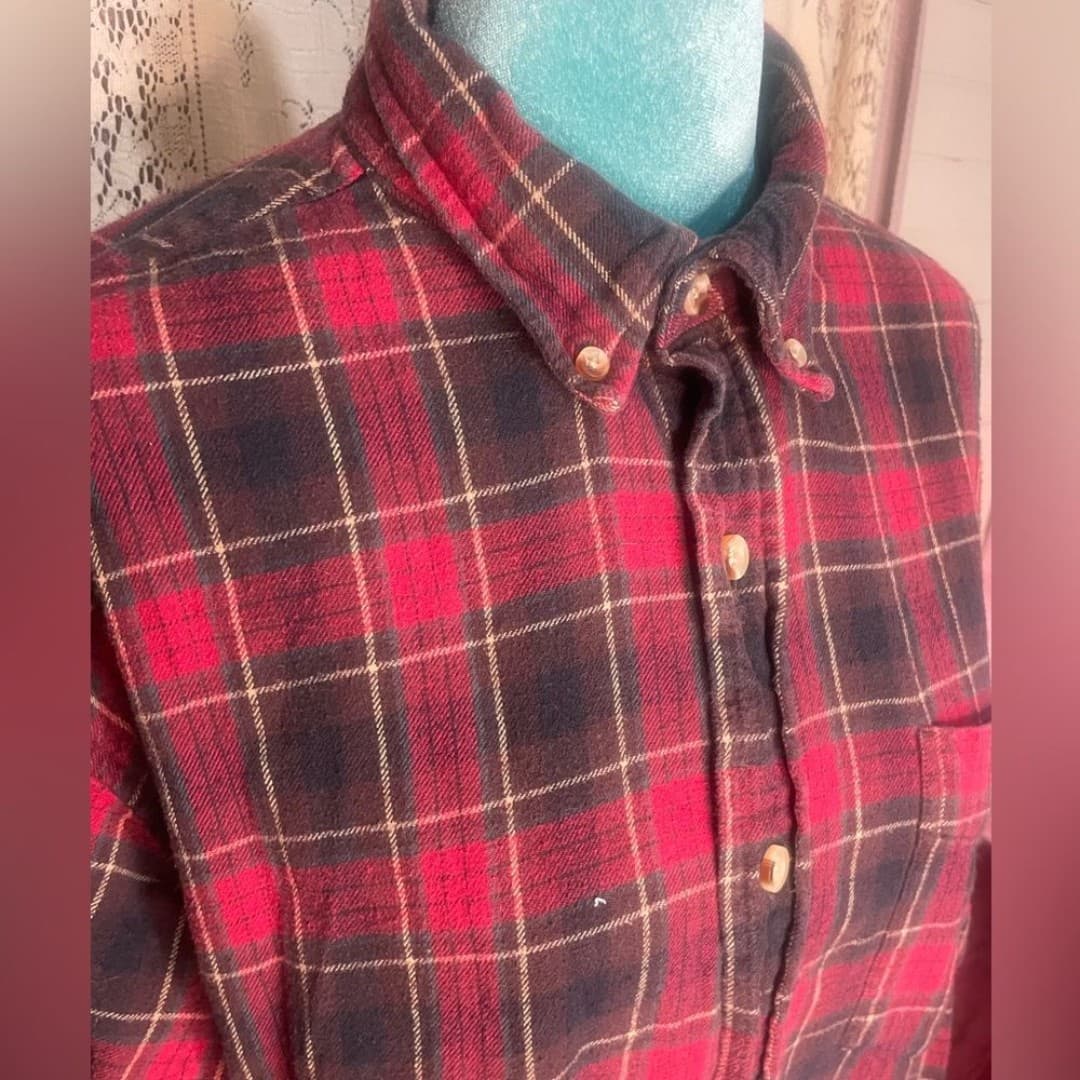 Red head brand co: vintage red flannel - Thumbnail 3