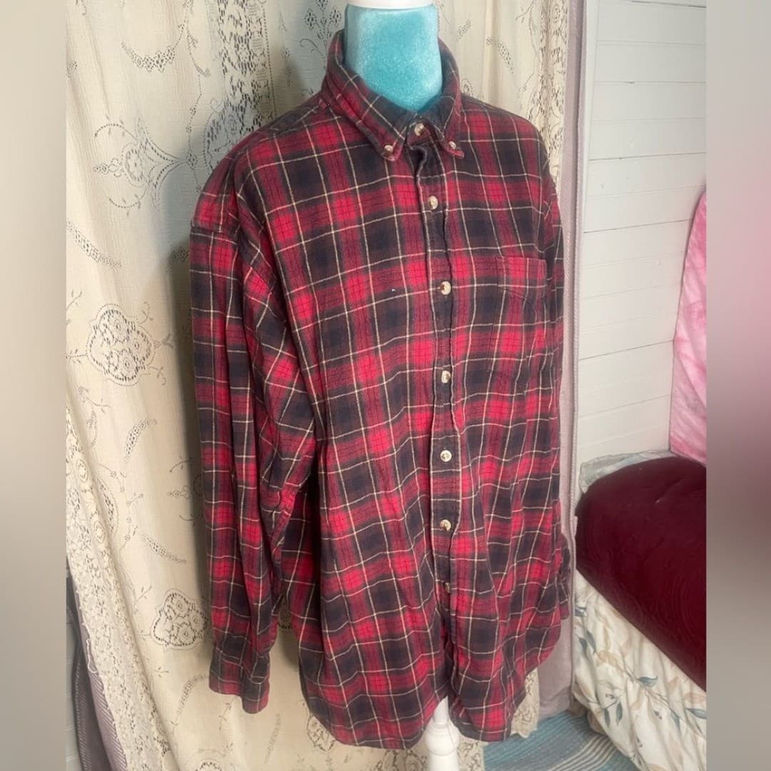 Red head brand co: vintage red flannel - Thumbnail 2