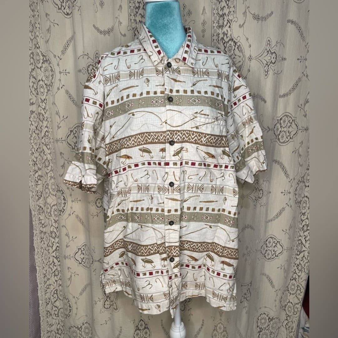 Woolrich: fishing lure button down - Thumbnail 2