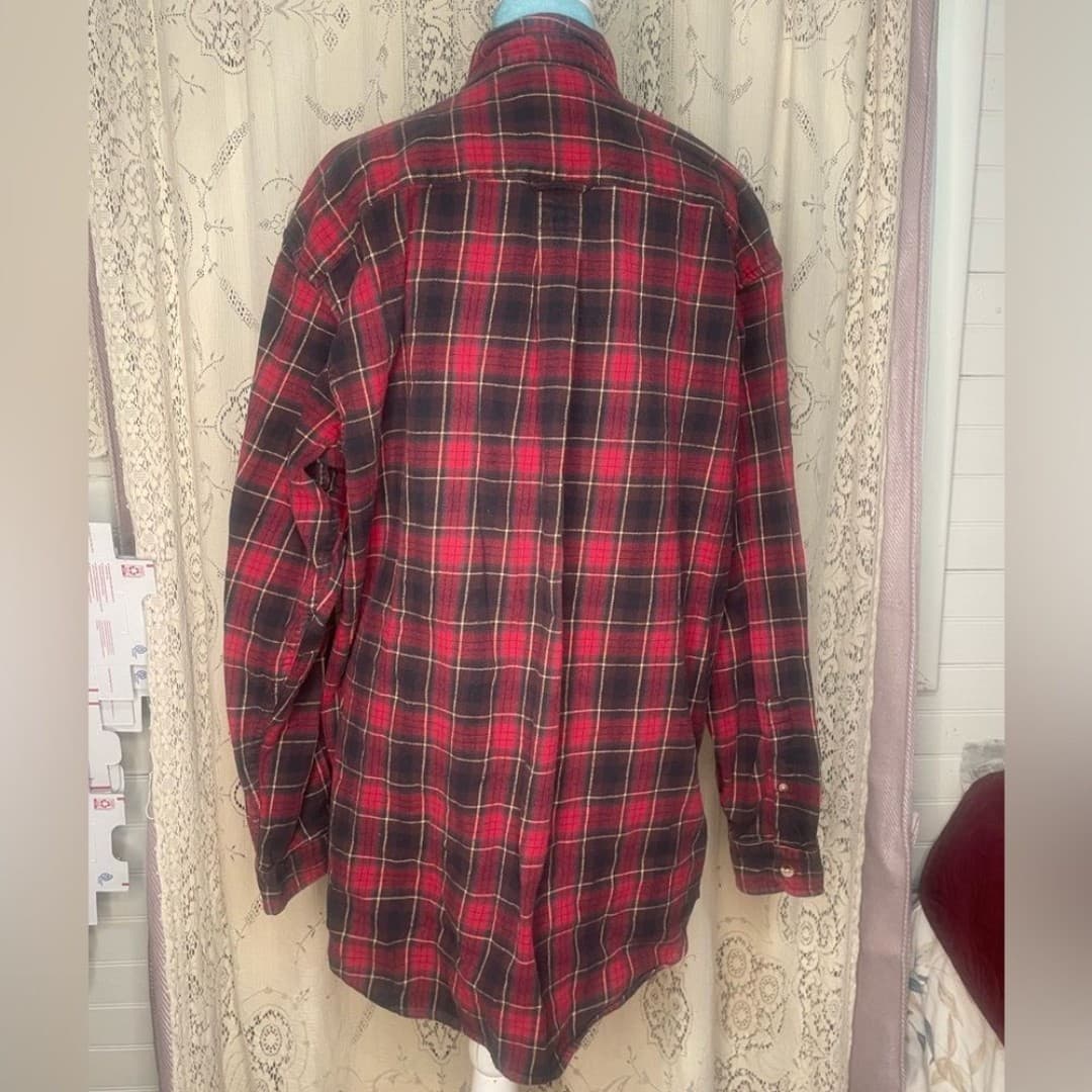 Red head brand co: vintage red flannel - Thumbnail 4