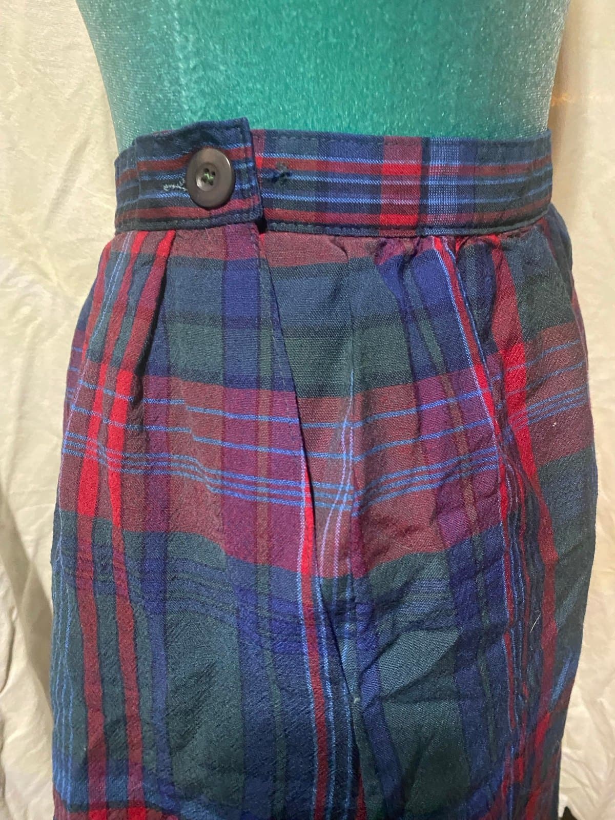 Pendleton: vintage wool plaid skirt size 2 - Thumbnail 4