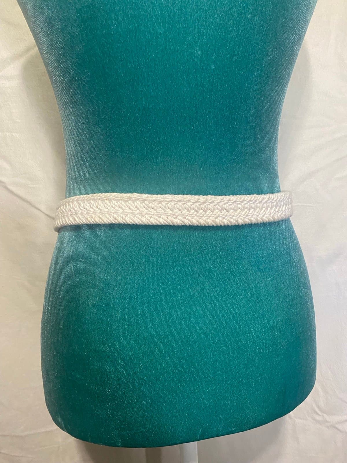 Vintage belt with leather buckle 6-8 - Thumbnail 4