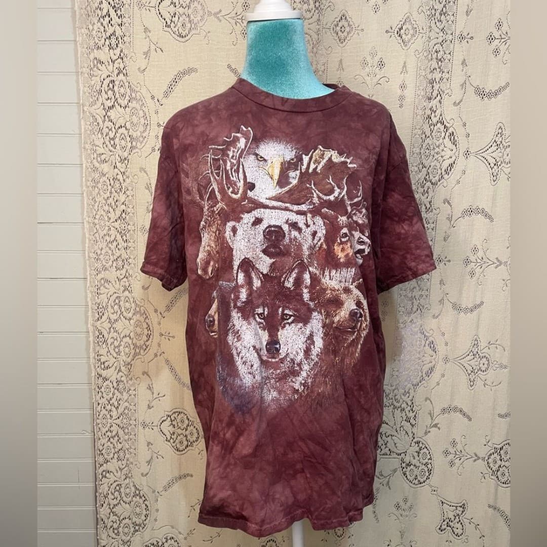 The mountain: vintage inspired t-shirt - Image 1