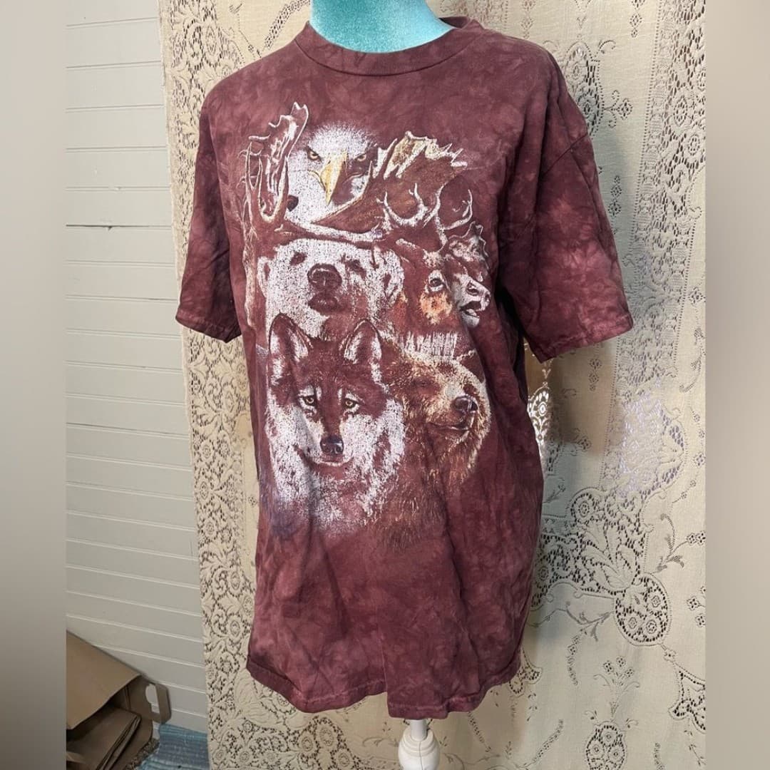 The mountain: vintage inspired t-shirt - Thumbnail 2