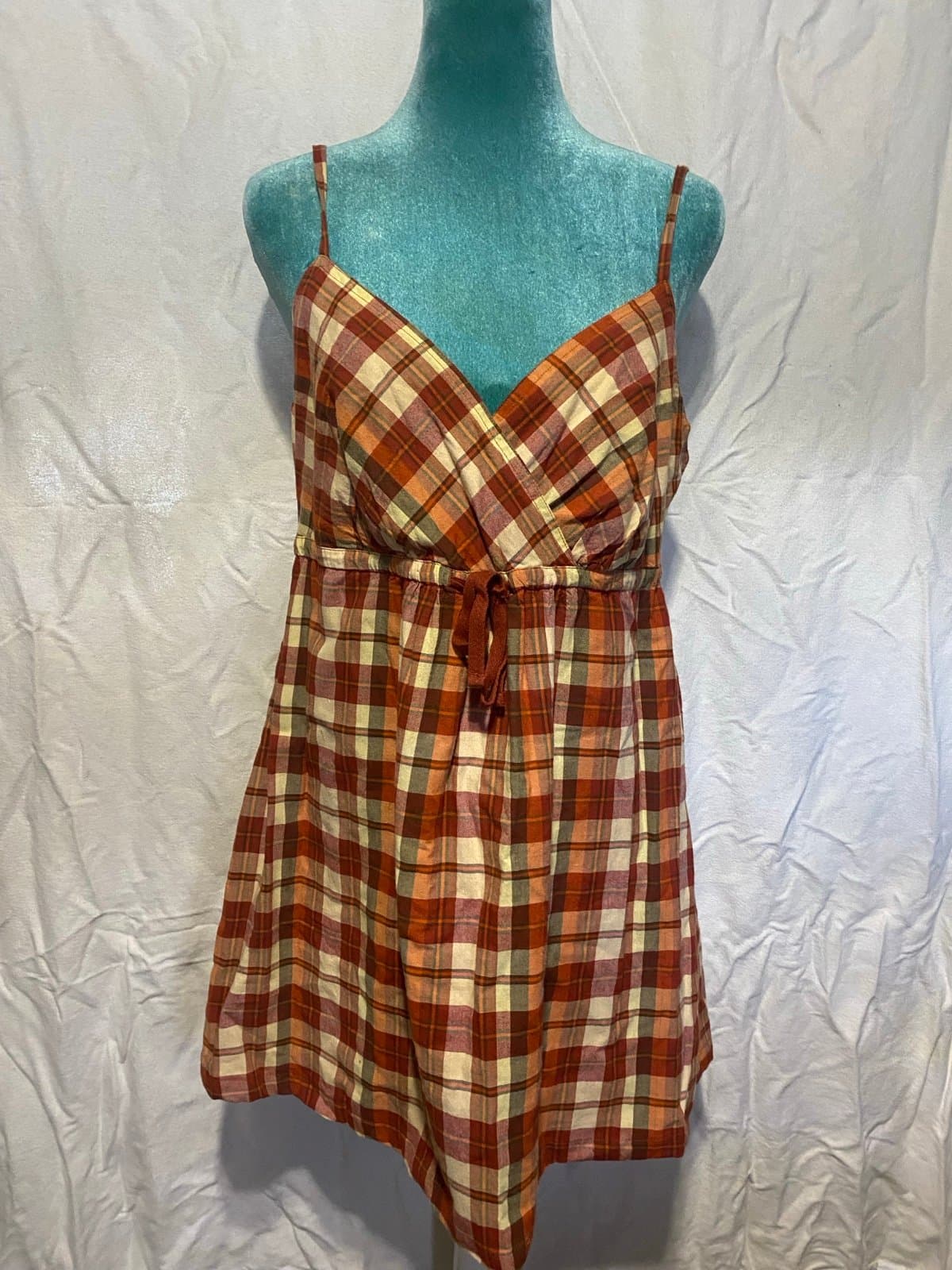 liz claiborne: plaid dress 10 - Image 1