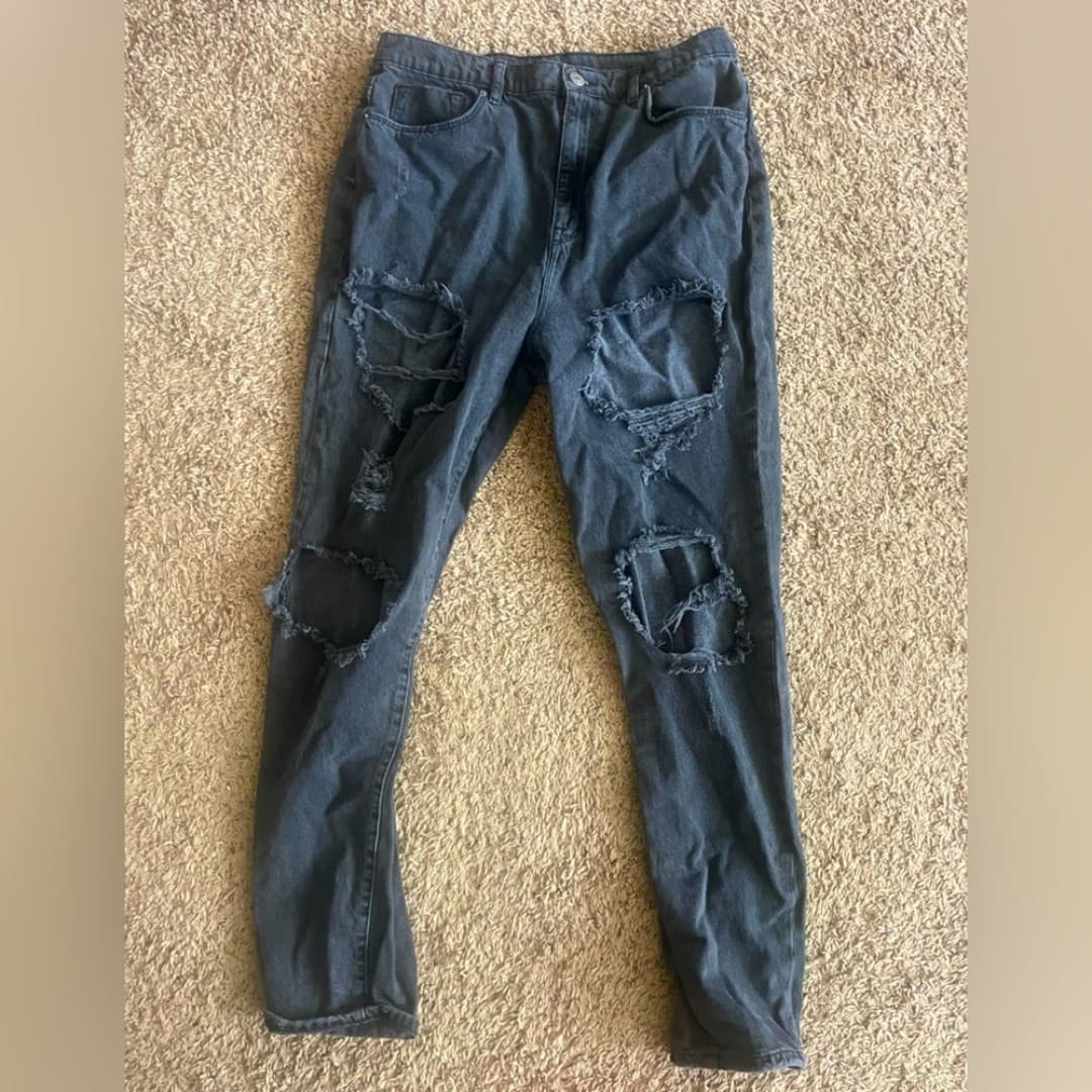 BDG: distressed mom jeans - Image 1