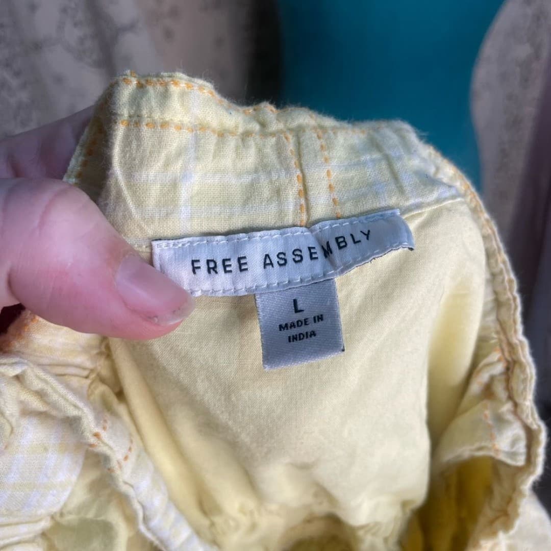 Free assembly: cute summer cottage core dress - Thumbnail 5