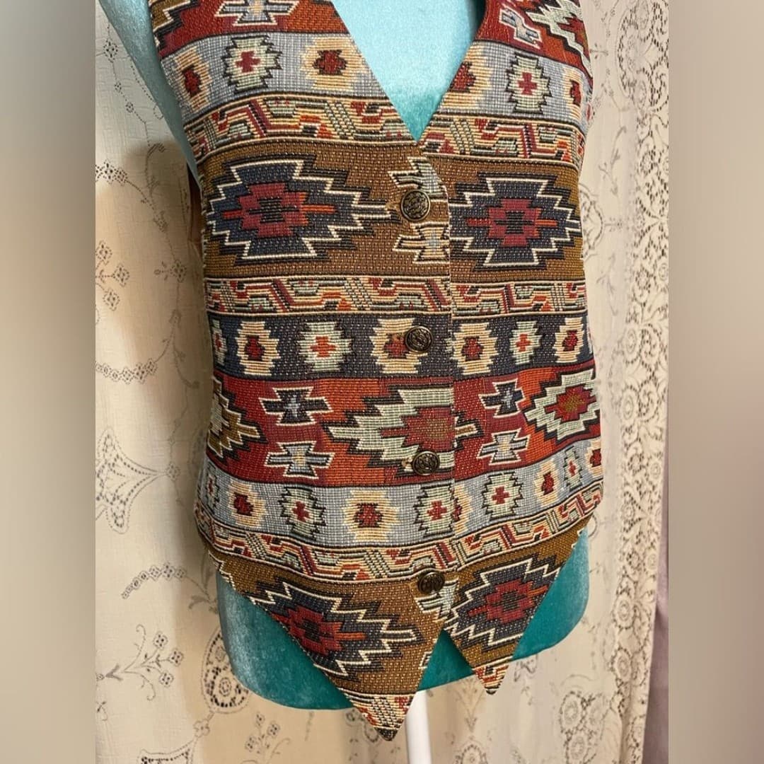 Nadia: patterned suit vest - Thumbnail 3
