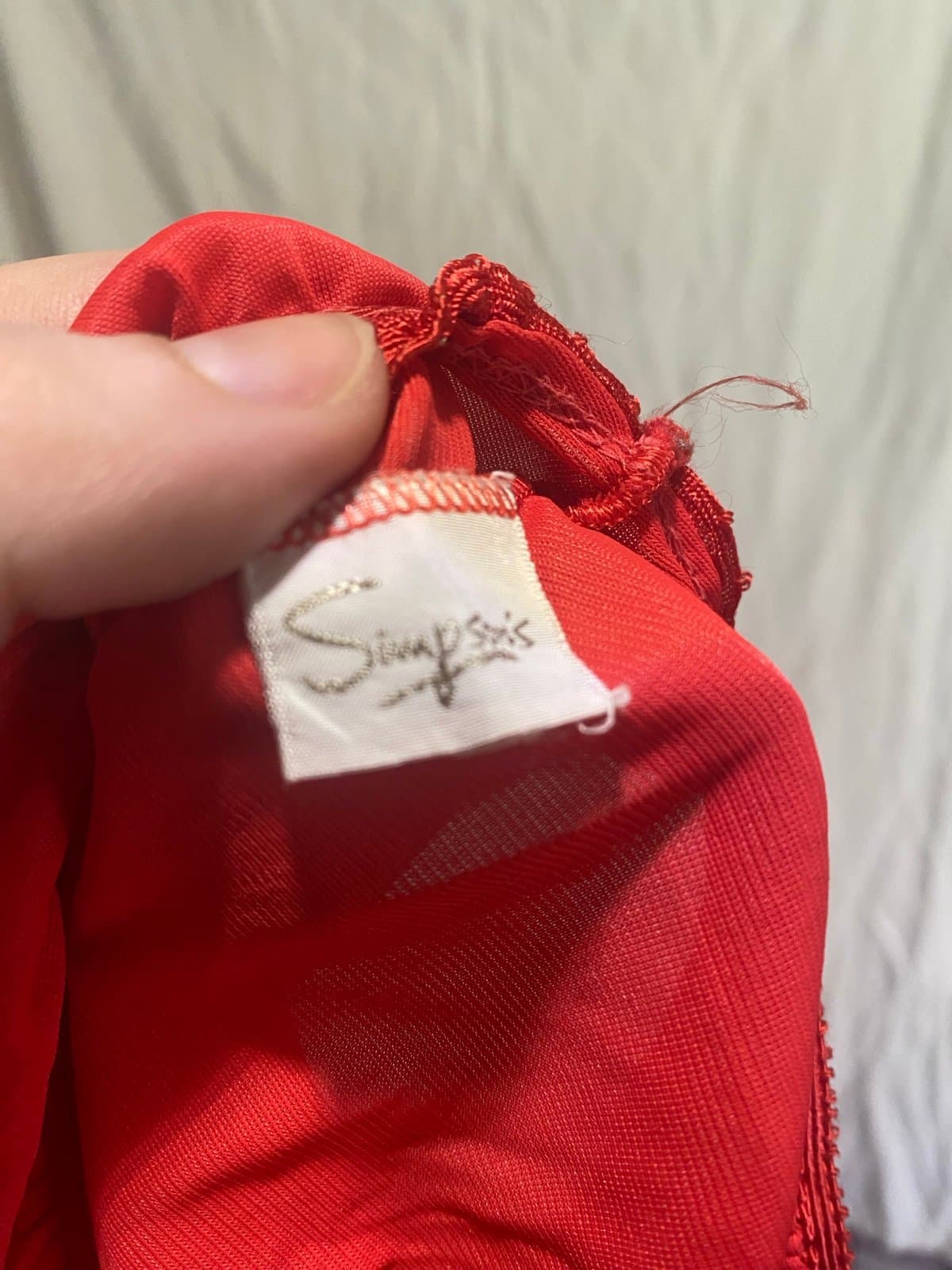 Simpsons: vintage red pantaloons S - Thumbnail 5