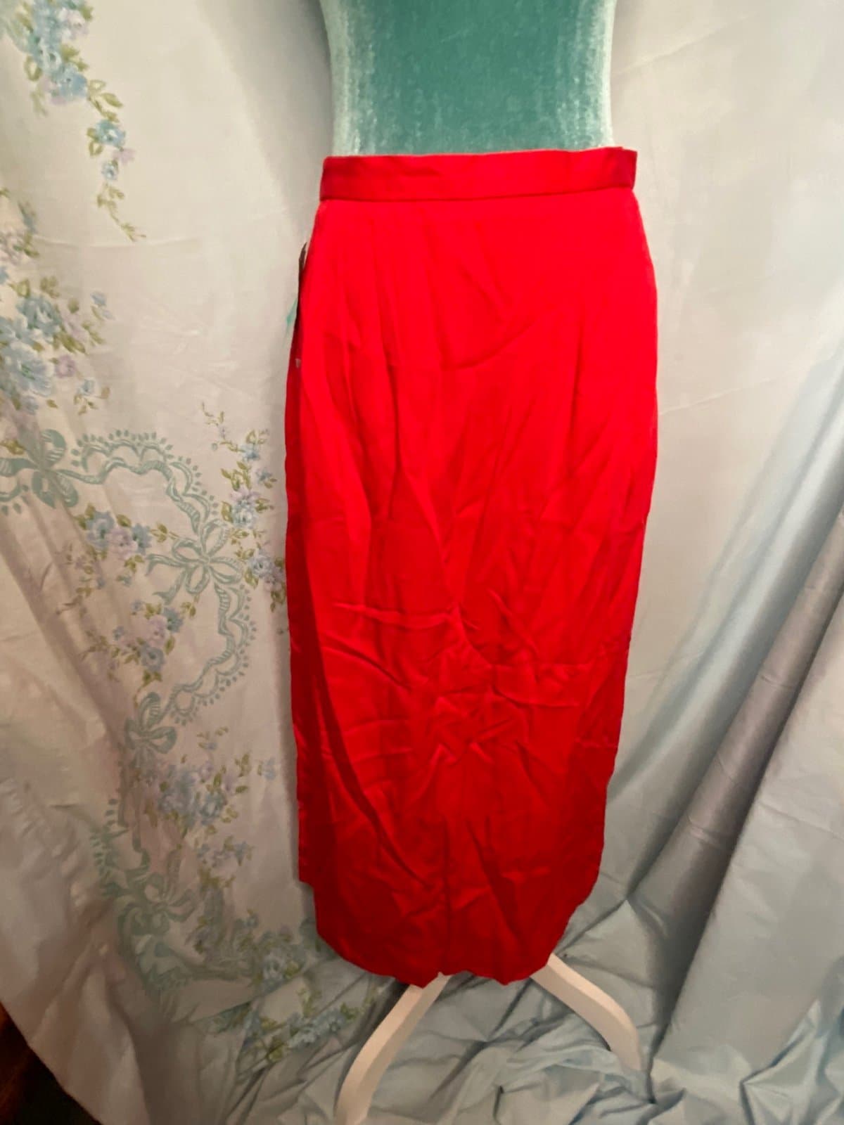 KGR: vintage red pencil skirt 8 - Image 1