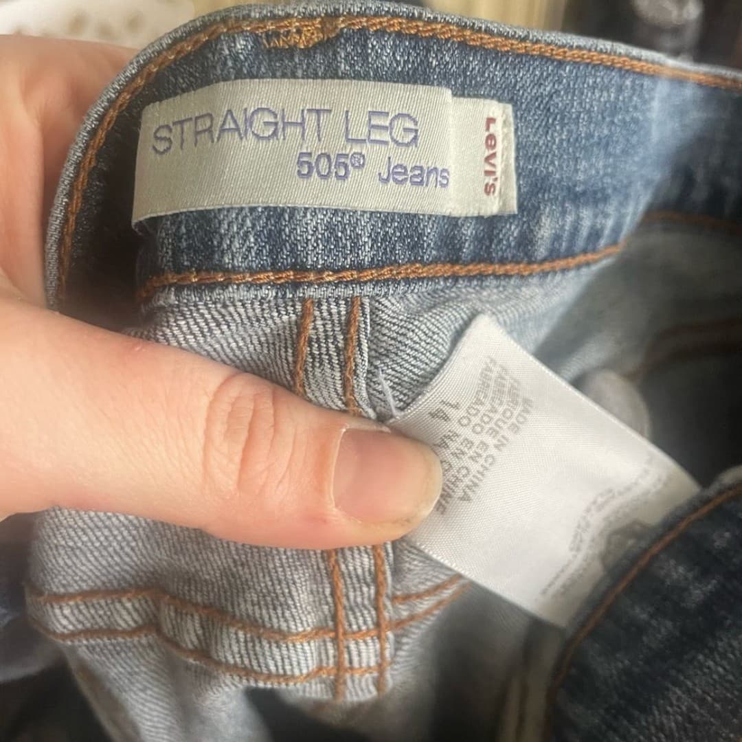 Levi’s: vintage straight leg jeans - Thumbnail 5