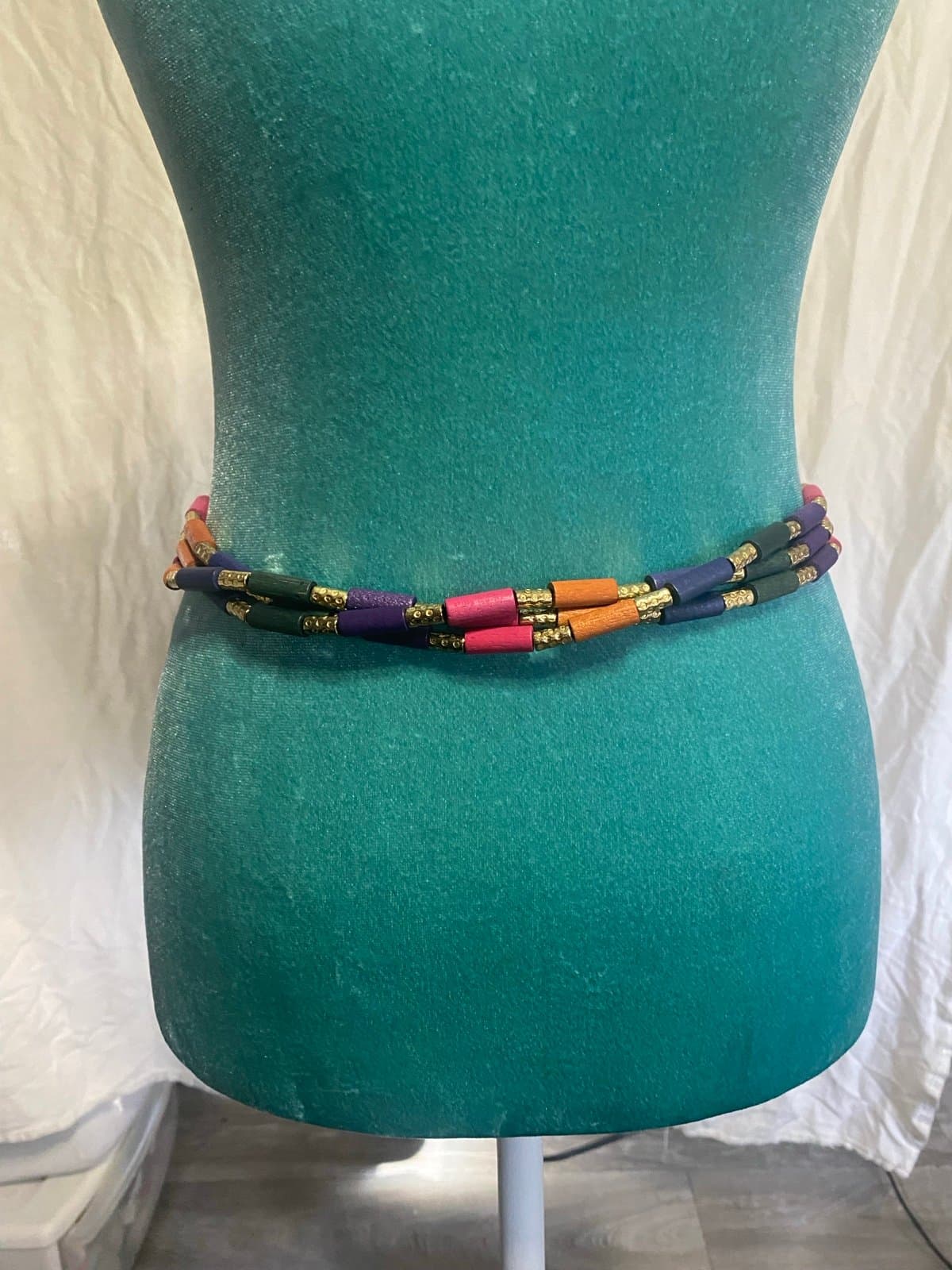 Vintage belt wi the beads 4-6 - Thumbnail 4