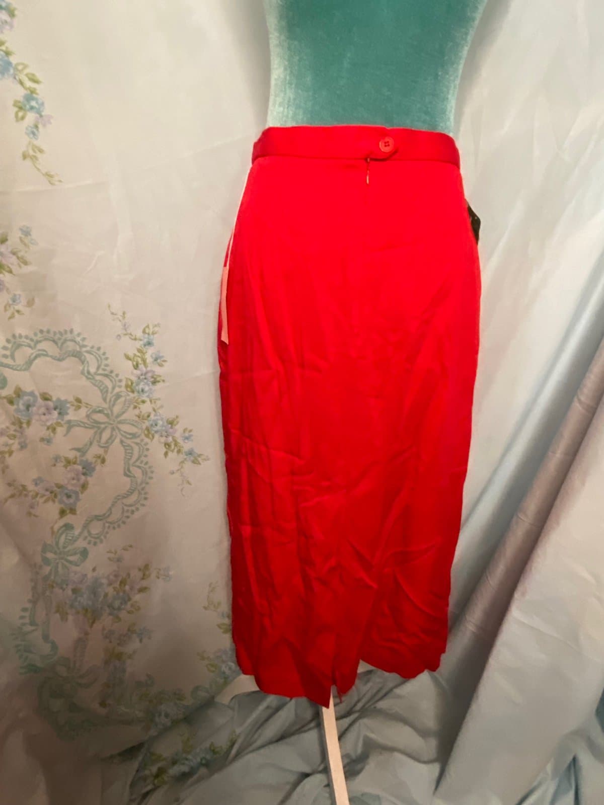 KGR: vintage red pencil skirt 8 - Thumbnail 2