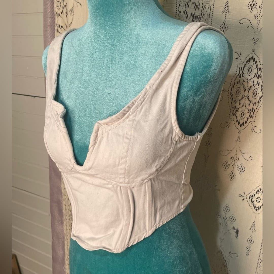 Lone star: cropped corset top - Thumbnail 3