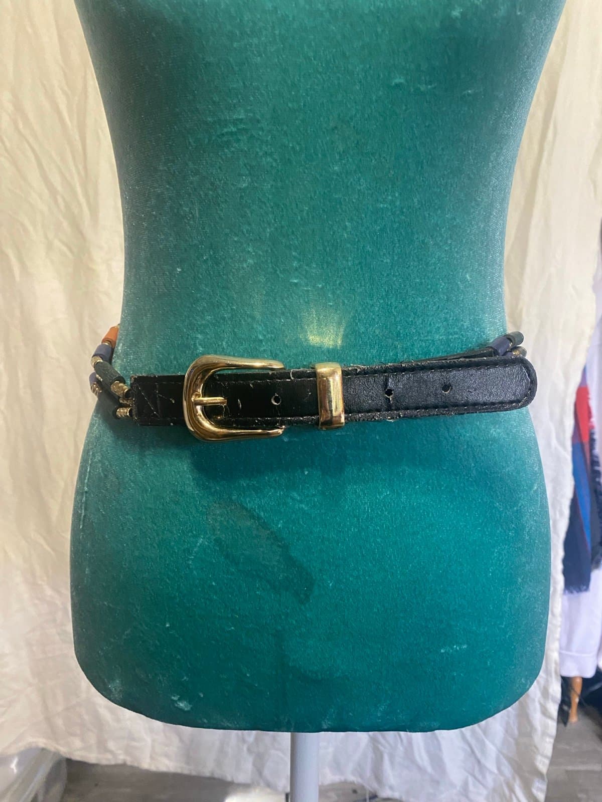 Vintage belt wi the beads 4-6 - Thumbnail 2