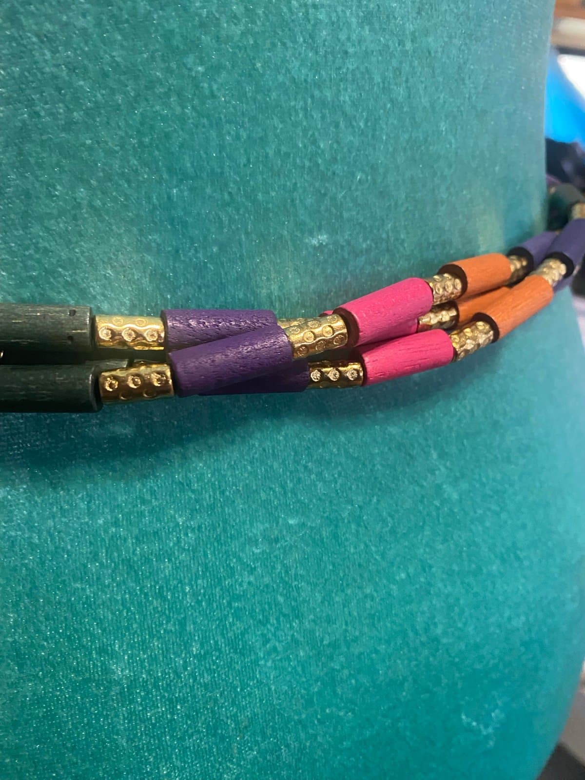 Vintage belt wi the beads 4-6 - Thumbnail 5