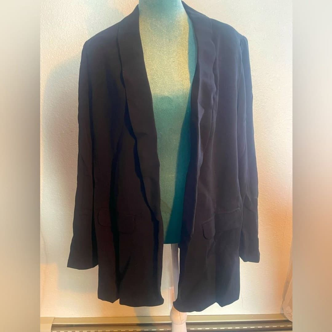 A new day: Women's Black Blazer - Image 1