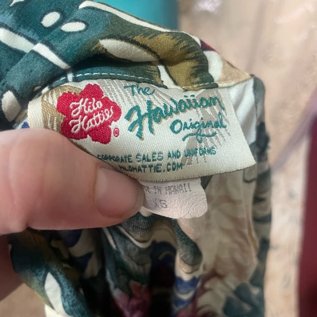 The Hawaiian original: vintage floral top - Thumbnail 4