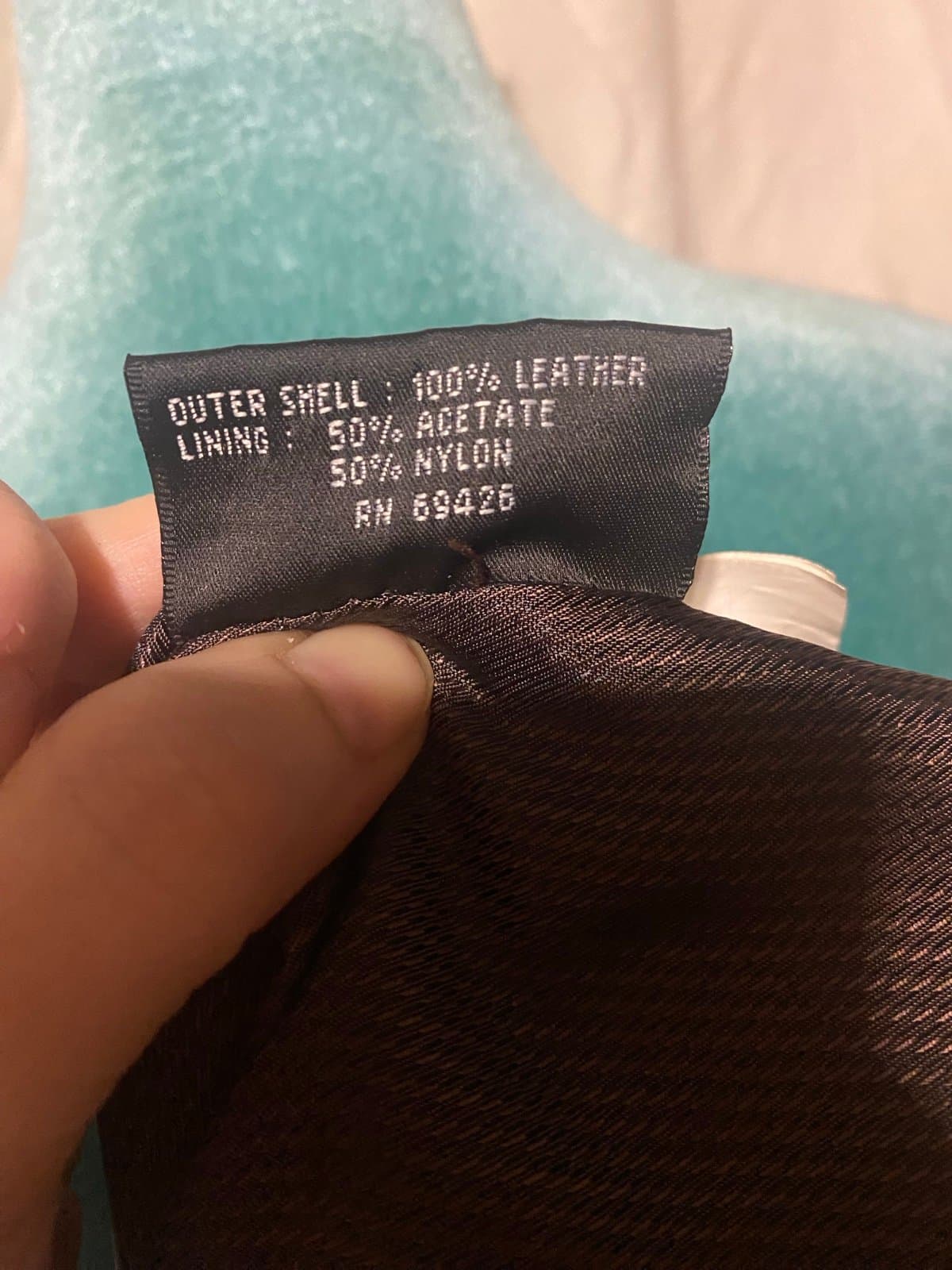 Andrew Marc: vintage black leather pencil skirt 6 - Thumbnail 7