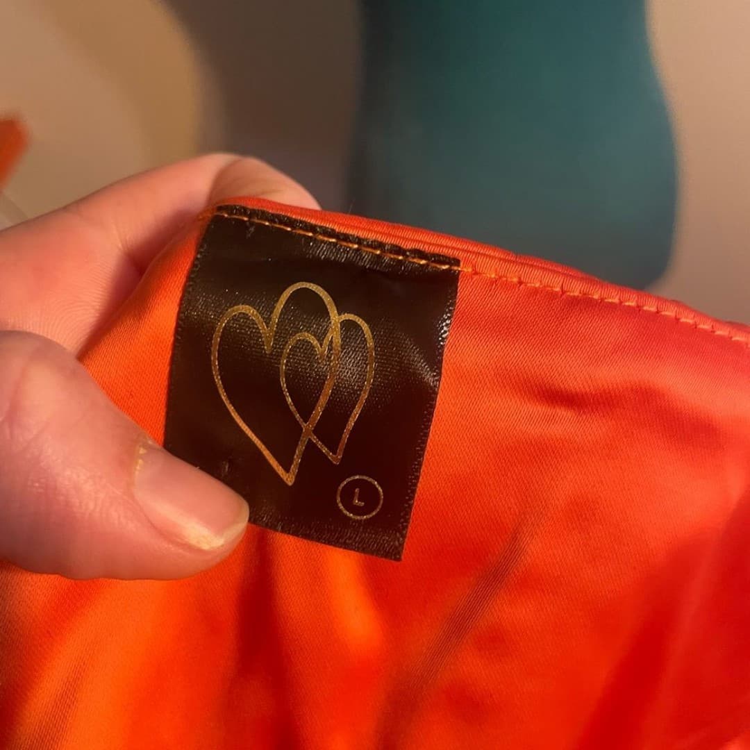 Orange corset top 6 - Thumbnail 4