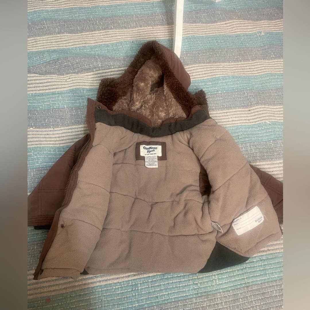 Oshkosh b’gosh: cute fleece lined jacket - Thumbnail 4