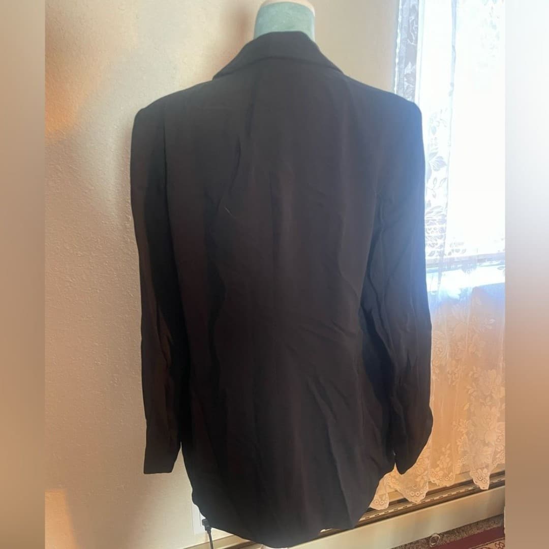 A new day: Women's Black Blazer - Thumbnail 3