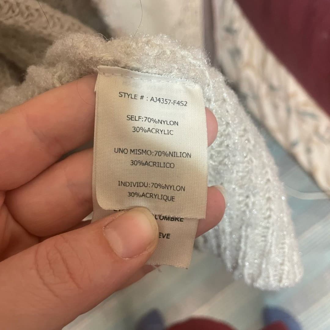 A’reve: cute cozy star cardigan sweater - Thumbnail 6