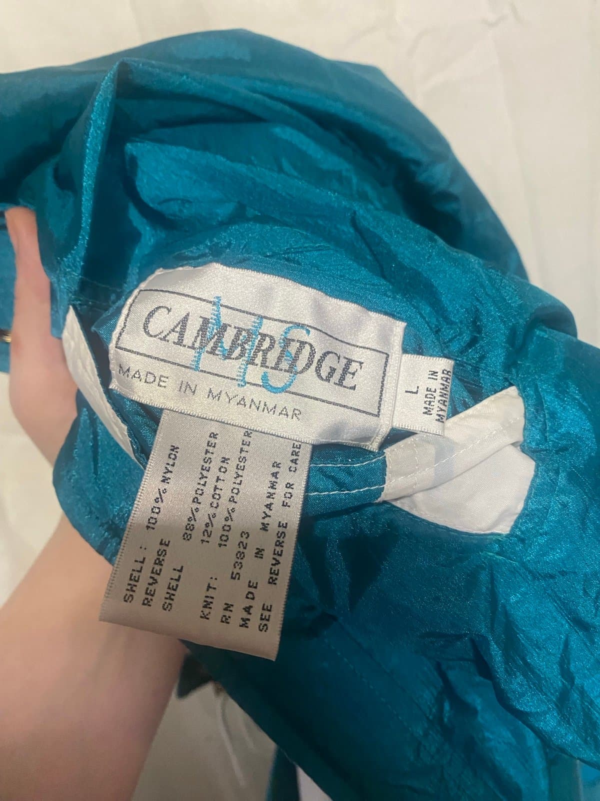 Cambridge: vintage reversible jacket and windbreaker - Thumbnail 7