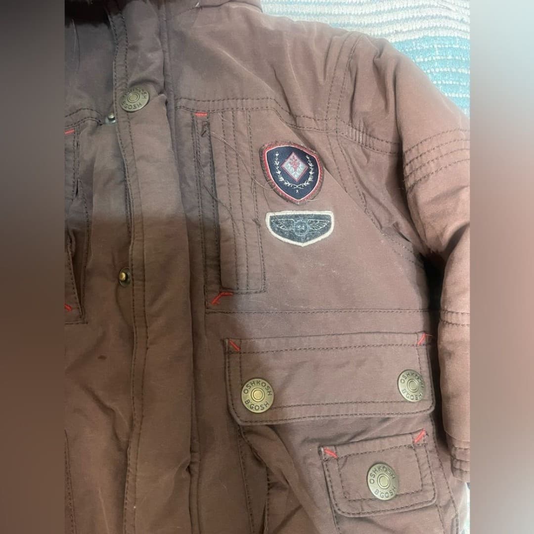 Oshkosh b’gosh: cute fleece lined jacket - Thumbnail 2