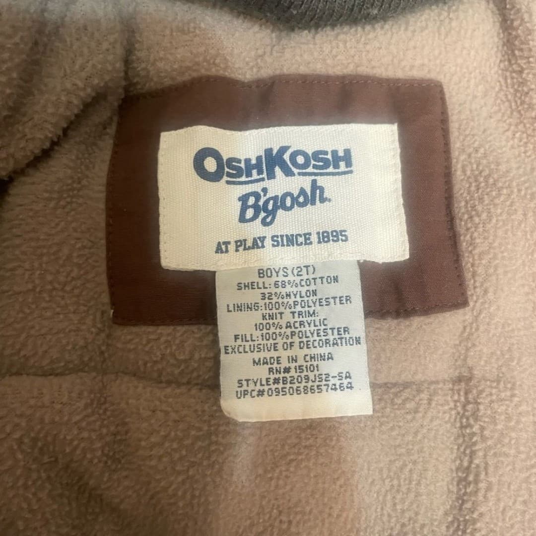 Oshkosh b’gosh: cute fleece lined jacket - Thumbnail 5