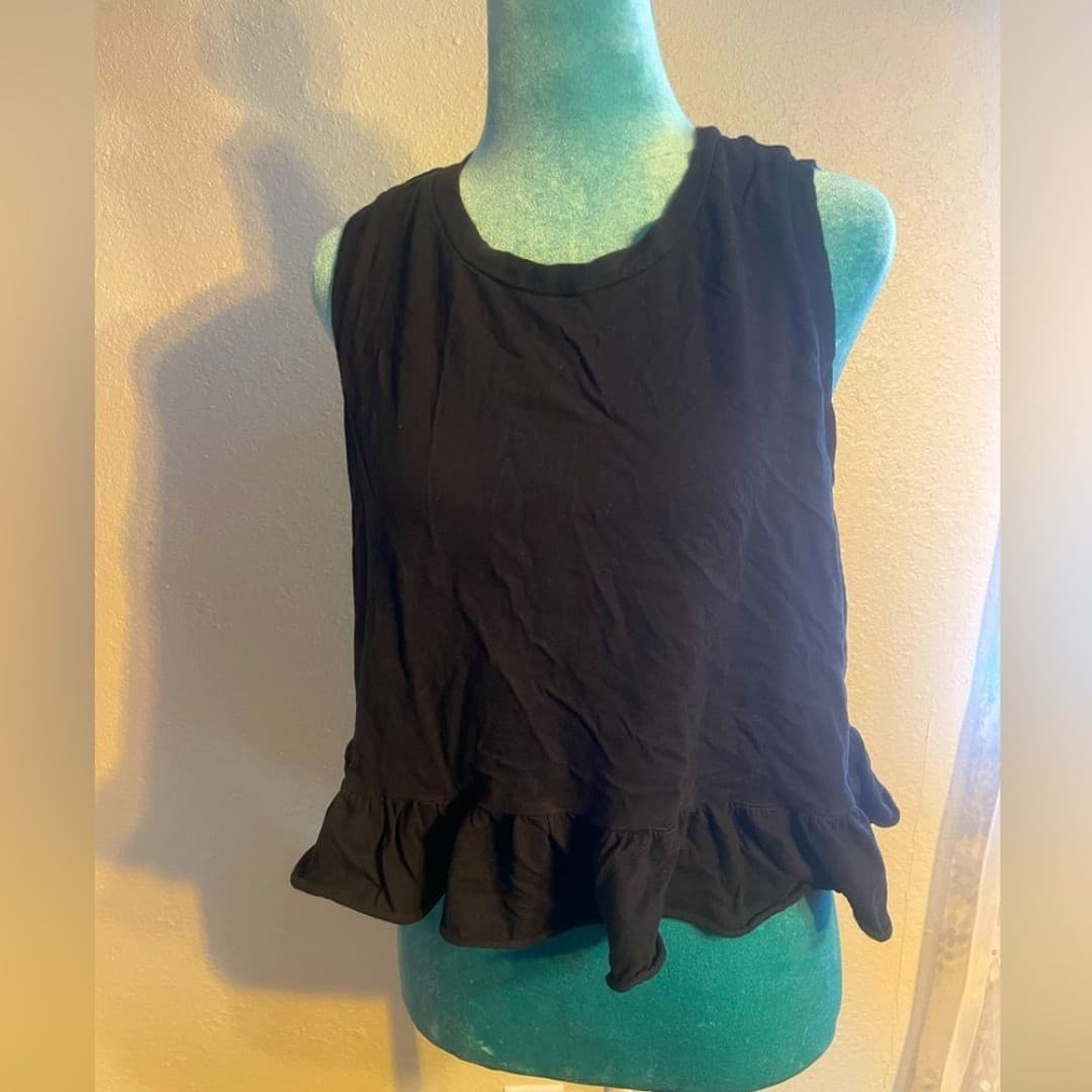 Wild fable: cropped peplum top - Image 1