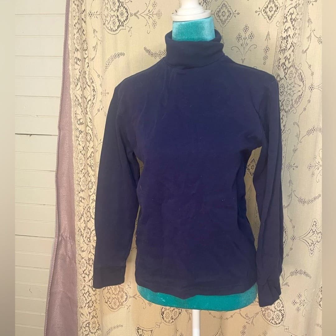 Cherokee: vintage basic turtleneck - Image 1