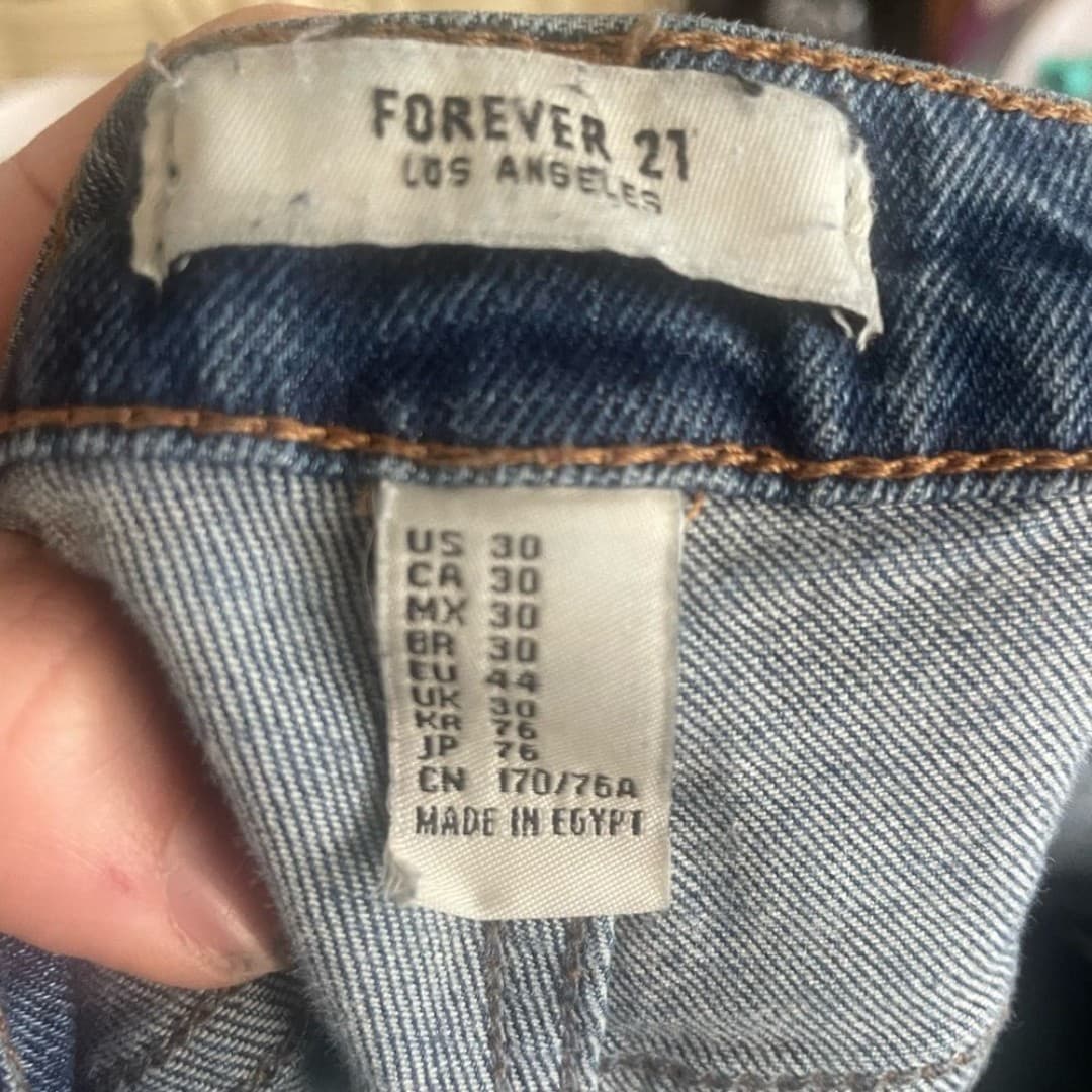 Forever 21: high waisted skinny jeans - Thumbnail 5