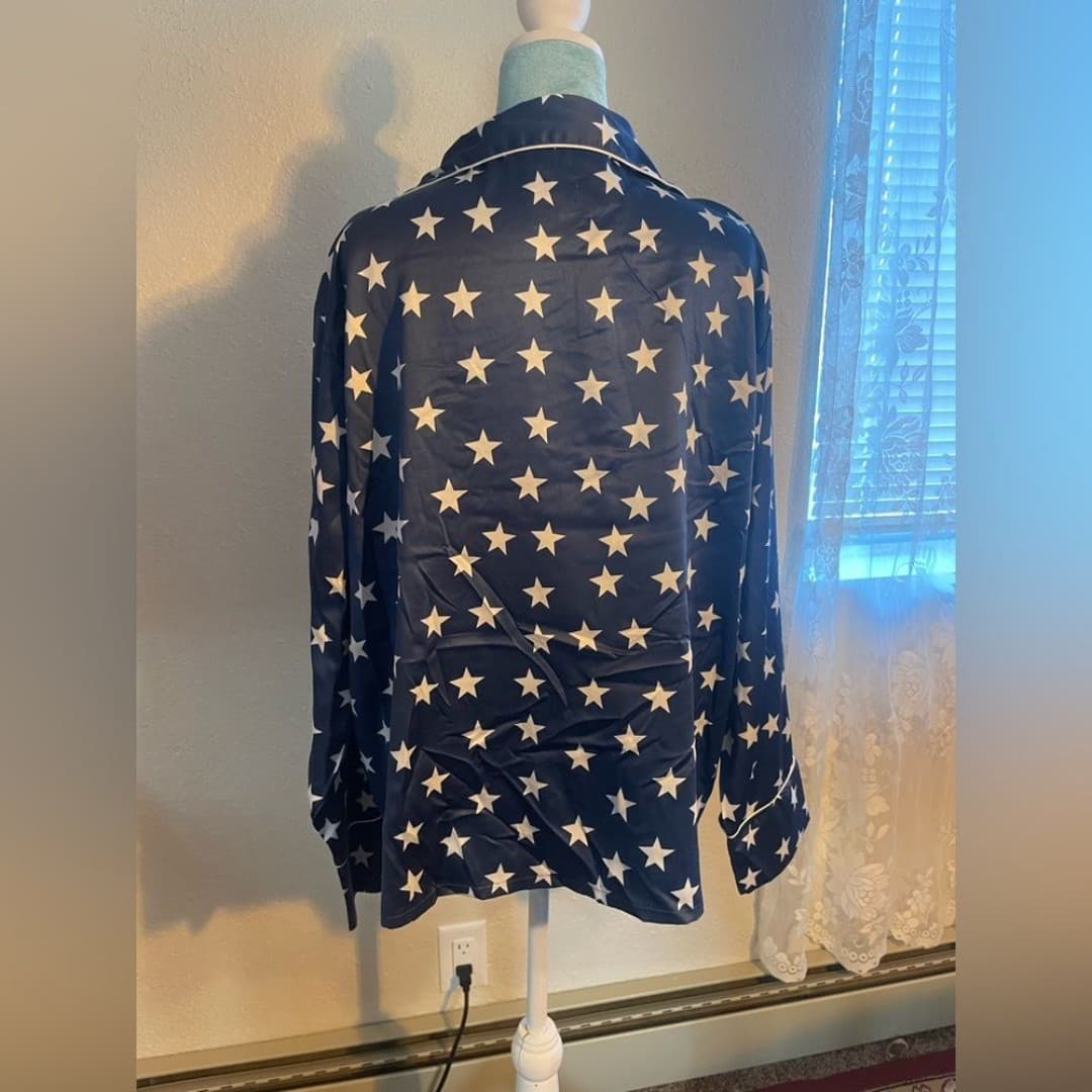 Nasty gal: button down star sleep shirt - Thumbnail 3